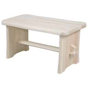 Dřevěná stolička, béžová