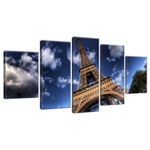 Obraz na plátně Fotografie Eiffelovy věže 150x70cm 527A_5B