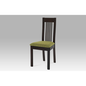 Jídelní židle dřevěná dekor wenge S PODSEDÁKEM NA VÝBĚR BE2601 BK