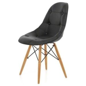 Designová židle Moesko černá