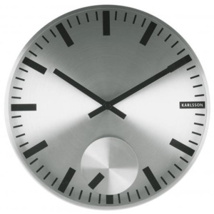 Nástěnné hodiny 5254SI Karlsson 30cm