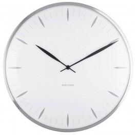 Designové nástěnné hodiny Karlsson KA5761WH 40cm