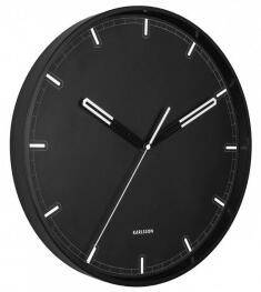 Designové nástěnné hodiny Karlsson KA5774BK 40cm