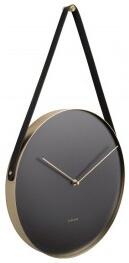 Designové nástěnné hodiny Karlsson KA5767BK 34cm