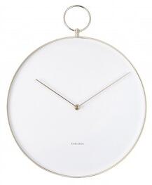 Designové nástěnné hodiny KA5765WH Karlsson 34cm