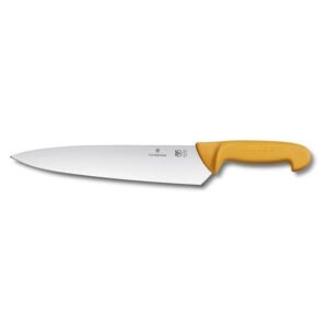 Victorinox 5.8451.21 Swibo, carving knife, normal edge, yellow, 21cm