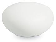 IDEAL LUX Venkovní designové osvětlení SASSO, bílé, 25cm 161754
