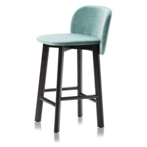 Chairs&more Luxusní barová židle Chips Sg na dřevěné podnoži