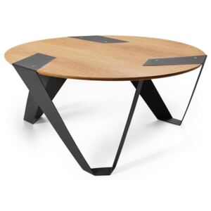 Konferenční stolek Tabanda Mobiush 75 cm, černá/dub