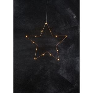 Star trading Drátěná hvězda na zavěšení 15x LED 37 cm