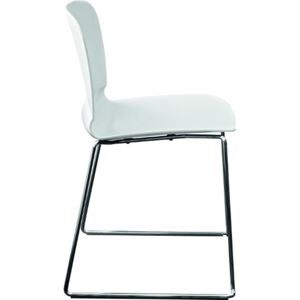 Itálie Moderní židle Liú S M RS, sáňková podnož