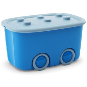 KIS Úložný box Funny - modrý, 46 l