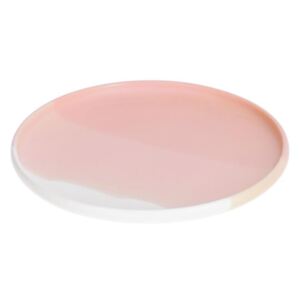 Růžový porcelánový dezertní talíř LaForma Sayuri Ø 20,2 cm