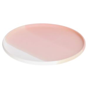 Růžový porcelánový talíř LaForma Sayuri Ø 25,7 cm