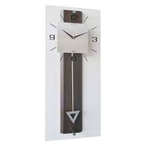 Luxusní moderní medové nástěnné kyvadlové hodiny JVD quartz N2233/77 (POŠTOVNÉ ZDARMA!!!!)
