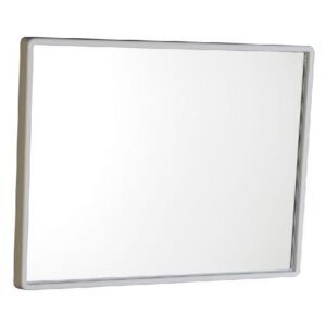 Aqualine Doplňky - Zrcadlo 400x300 mm, plastový bílý rám 22436