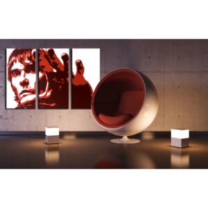 Ručně malovaný POP Art Ian Brown 3 dílný 120x80cm