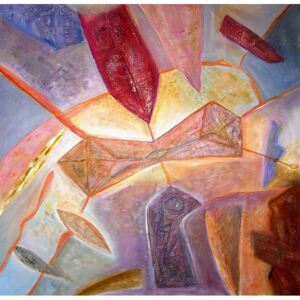 Ručně malovaný obraz Ivana Pelouchová - Manéž světa