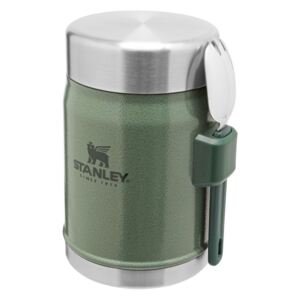 Jídelní termoska se lžící/vidličkou Stanley 400 ml Barva: zelená