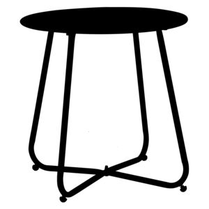 Zahradní stolek Florian Black 45 cm PATIO