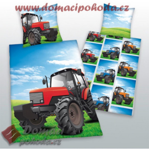 Herding Povlečení Traktor - 140x200, 70x90