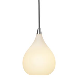 Stropní lampa Drops bílá, stříbrná Rozměry: Ø 17 cm, výška 24 cm