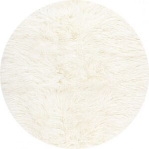 Kusový koberec Boogie 930 cream kruh Bílá, Rozměr 80x80 (průměr) kruh cm Obsession koberce Mujkoberec_88634