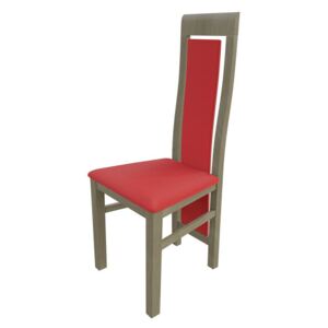 Židle JK55, Barva dřeva: sonoma, Potah: ekokůže Soft 010