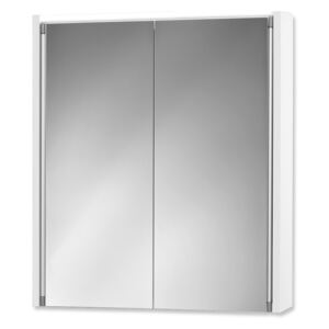 Jokey NELMA LINE LED Zrcadlová skříňka - bílá - š. 54 cm, v. 63 cm, hl. 15 cm 216512120-0110
