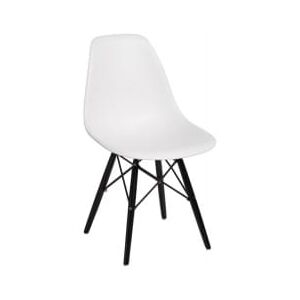 Židle DSW, bílá (Černá)