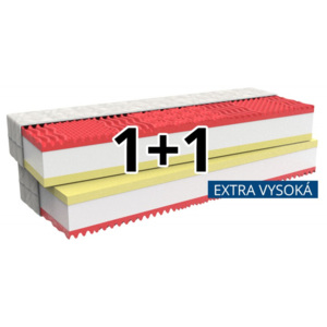 MPO Trade Matrace Memory Comfort Extra 1+1 80x195x25 cm potah Medico