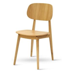 Bunny dřevěná židle masiv dub (Kvalitní židle z dubového masivu)