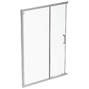 Ideal Standard Connect 2 - Posuvné sprchové dveře, dvoudílné, 700 mm, silver bright/čiré sklo K9257EO