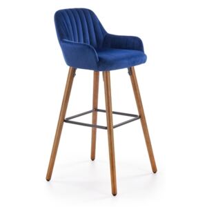 Barová židle H-93 (tmavě modrá)