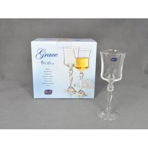 Crystalex GRACE Kalíšek na víno 185 ml CX40792185/6