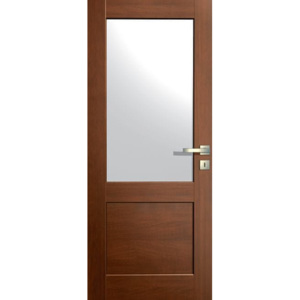 VASCO DOORS Interiérové dveře LISBONA kombinované, model 7, Dub rustikál, D