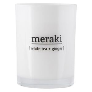 Meraki Vonná svíčka WHITE TEA&GINGER 10,5cm
