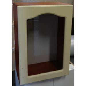 Horní kuchyňská skříňka vitrína 50 cm pravá - výprodej