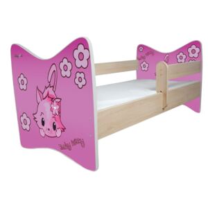 Dětská postel DELUXE - BABY KITTY 140x70 cm + matrace ZDARMA!