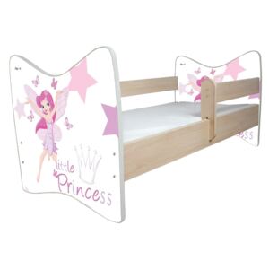 Dětská postel DELUXE - LITTLE PRINCESS - 140x70 cm + matrace ZDARMA!