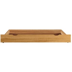 Úložný šuplík pod postel LK172 z bukového dřeva 197 cm