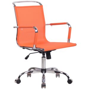 Kancelářská židle Barnet ~ síťovina Barva Oranžová