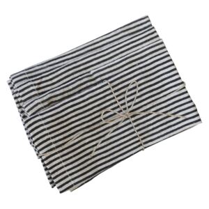 Lněný ubrousek Stripes 40×40 cm - set 4 ks