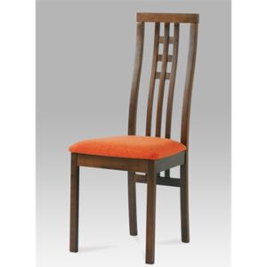 Jídelní židle BC-12481 WAL, bez sedáku, masiv buk