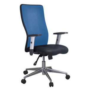 Kancelářská židle Penelope Top Alu, modrá