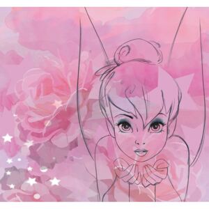 Dětská vliesová obrazová tapeta Disney, Víla Zvonilka - Tinkerbell Watercolour, 111384, 300 x 280 cm, Kids@Home 6, Graham & Brown