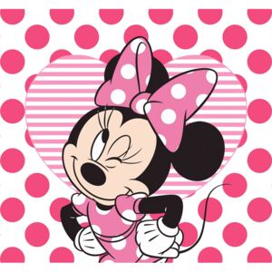 Dětská vliesová obrazová tapeta Disney, Minnie & Hearts, 111385, 300 x 280 cm, Kids@Home 6, Graham & Brown , rozměry 3 x 2,8 m