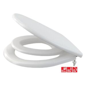 Alca plast WC sedátka - WC sedátko s integrovanou vložkou, antibacterial, softclose, bílá A606
