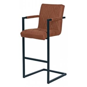 Barová židle Enmar II Cognac micro