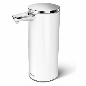 Simplehuman Koupelnové doplňky - Dávkovač tekutého mýdla bezdotykový, 266 ml, bílá ST1045